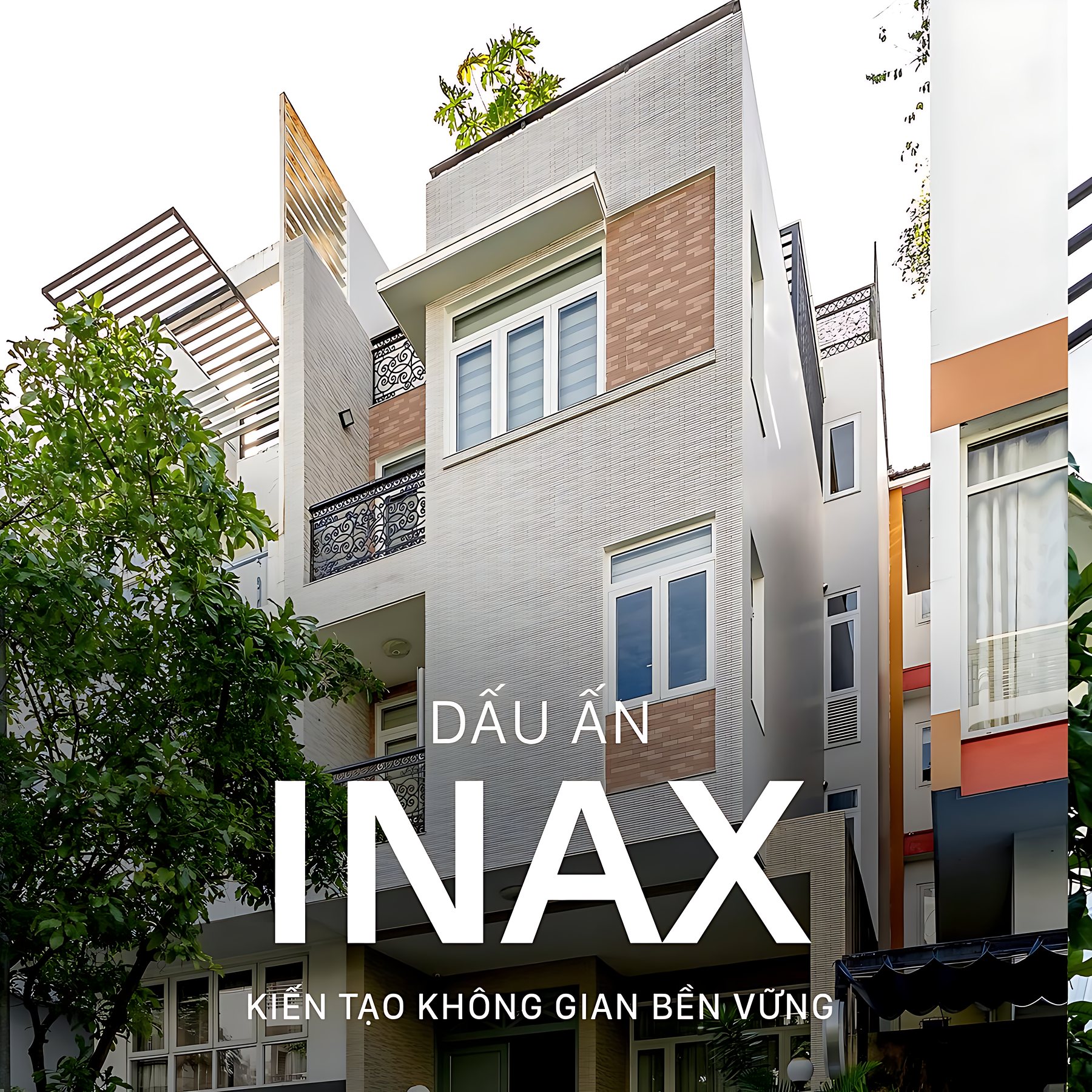 Nhà phố ốp gạch INAX, chiến dịch Dấu ấn INAX